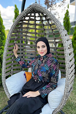 Remsa Mayo Paraşüt Tam Kapalı Tesettür Mayo R038 Beren | 3XL