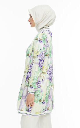 SETRMS MOR Ribana Desenli Kimono Kap 2423202