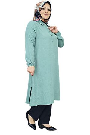 ME KADIN YARIM PATLI GÖMLEK