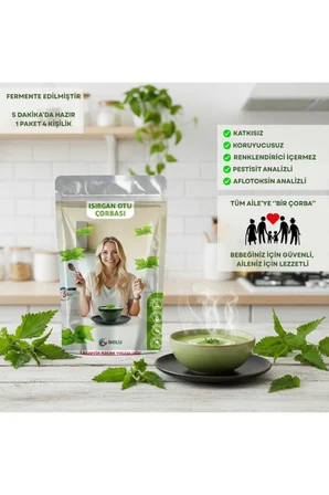 Belu Botanika Serisi Çorba Seti 3 Paket x 60 Gram Pestisit ve Aflatoksin analizi