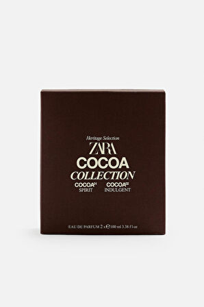 ZARA COCOA 01 COLLECTION SPIRIT&ZARA COCOA 02 COLLECTION INDULGENT EDP 2X100 ML