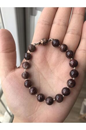 doğaltaş Granat(lal) Bileklik