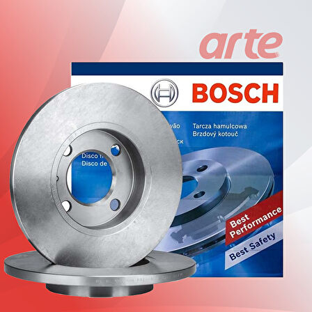 Mazda 3 1.5 2013–2019 Bosch Arka Fren Diski Takımı (2 Adet)