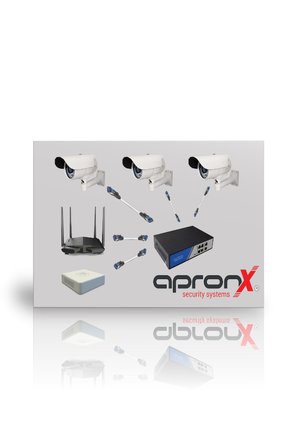 apronx 4 port poe 78w switch 10/100 4 poe + 2 uplink