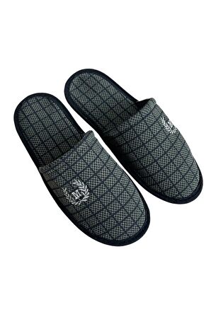 Haki Kışlık Erkek Ev Terliği