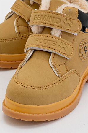 Kışlık İçi Kürklü Bebe Bot (22-25) CAMEL