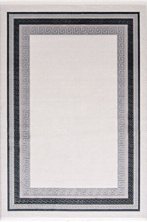 Enti Halı Miras Koleksiyonu Akrilik Saçaklı Halı 6815 Gri