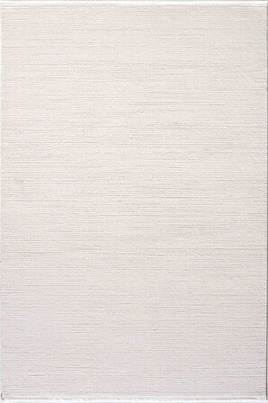 Enti Halı Lavin Koleksiyonu Akrilik Saçaklı Halı 4809 Krem 