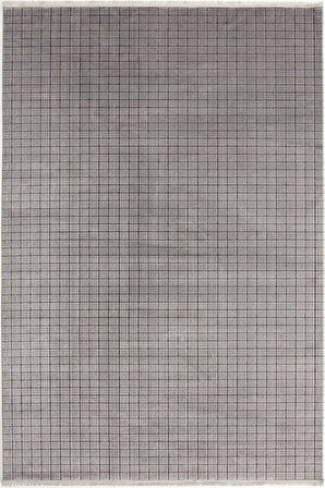 Enti Halı Lavin Koleksiyonu Akrilik Saçaklı Halı 4813 Gri