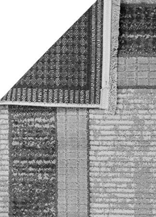 Dekorenti Halı Dora Koleksiyonu Dekoratif Saçaklı Halı 1902 Gri