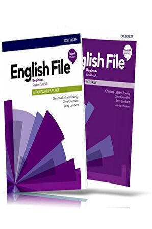 English File 4th edition Beginner Student's Book with Online Practice + Workbook Without Key