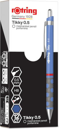TIKKY Mekanik Kurşun Kalem, Menekşe Mavi 0.5 mm