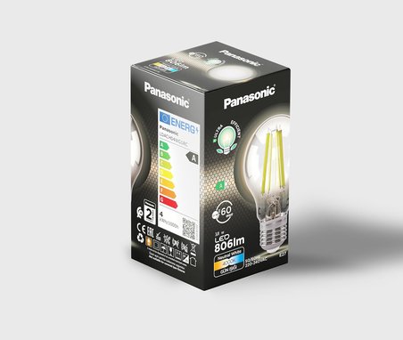 Filament Ampul E27 A Sınıfı Enerji 3.8W 806LM 4000K Clear