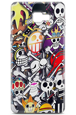 Samsung Galaxy C9 Pro uyumlu Manga 21 Arka Kapak One Piece Manga