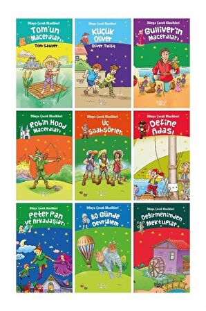 Macera Kitapları Seti (9 Kitap Takım)