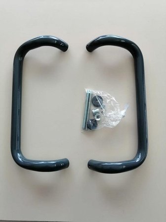 Alüminyum Kıvrık Kol 25X200 mm Antrasit Gri 7016 