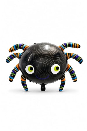 Halloween Folyo Balon Örümcek 82x55 cm Cadılar Bayramı Parti Süsü Temalı Dekorasyon Balonu
