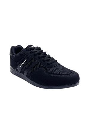 Unisex Günlük Spor Ayakkabı Casual Rahat Taban Siyah