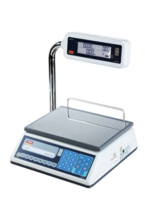 Ege Lcd Katlanır Boyun 15 Kg X 2 / 5 Gr Fiyat Hesaplamalı Terazi