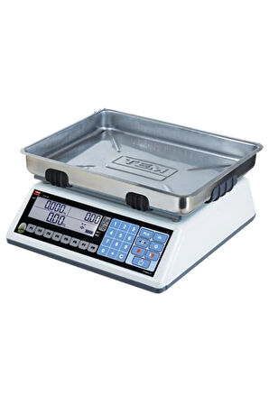 Ege-lcd 30 Kg 5 G Fiyat Hsesaplamalı Boyunsuz Terazi