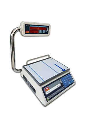 Ege-led 30 Kg 5 Gr Fiyat Hesaplamalı Terazi