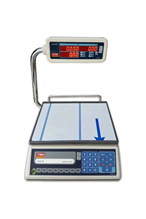 Ege-led 30 Kg 5 Gr Fiyat Hesaplamalı Terazi