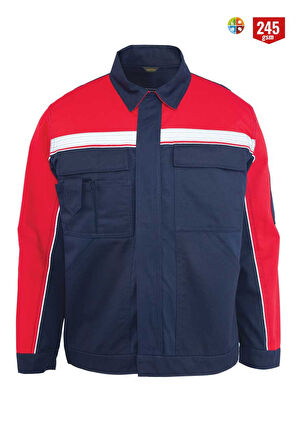 Myform 05117 Mont Master Takım Lacivert / Kırmızı