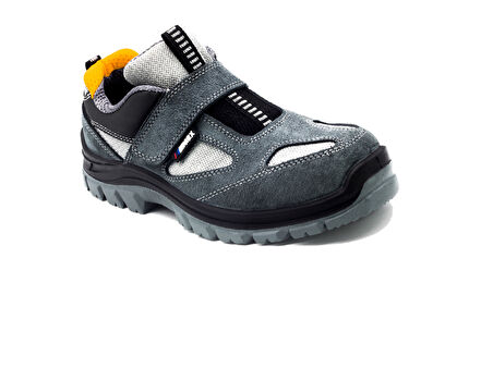 Emex M1020 S1 Süet Cırtlı Çelik Burunlu İş Ayakkabısı