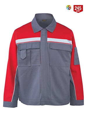 Myform 05117 Mont Master Takım Gri / Kırmızı