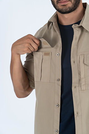 Combat 424 Tactical Outdoor Fermuar Cepli Koruma Swat Gömlek