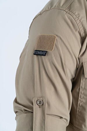 Combat 424 Tactical Outdoor Fermuar Cepli Koruma Swat Gömlek