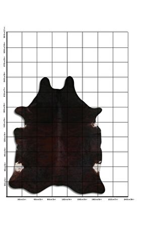 Hakiki Deri Dana Postu Egzotik Kahve 190x240cm