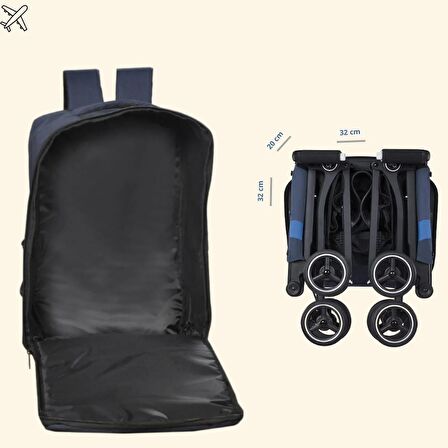 Cybex GB Pockit Plus Taşıma Çantası , Kabin Boy Seyahat Çantası , (only bag)