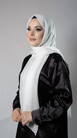 Krem Düz Klasik Şal Şifon Kumaş Janjan Abiye 202108_40