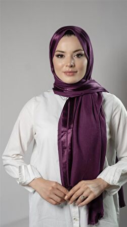 Mürdüm Şerit Çizgili Şal Viskon Kumaş Bursa Dolama 202109_07