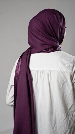 Mürdüm Şerit Çizgili Şal Viskon Kumaş Bursa Dolama 202109_07