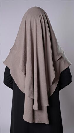 Vizon Pratik Hazır Geçmeli Tesettür Eşarp Pamuk Caz Kumaş Çift Katlı Çapraz Hijab 2304_10