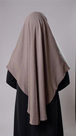 Vizon Pratik Hazır Geçmeli Tesettür Eşarp Pamuk Caz Kumaş Tek Katlı Çapraz Hijab 2305_10
