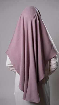 Violet Pratik Hazır Geçmeli Tesettür Eşarp Pamuk Caz Kumaş Düz Hijab 2306_21