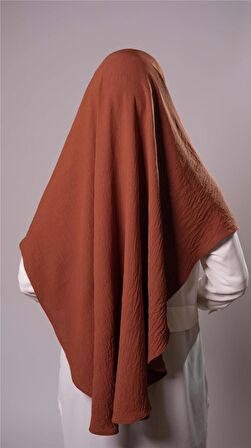 Taba Pratik Hazır Geçmeli Tesettür Eşarp Aerobin Kumaş  Çapraz Hijab 2307_33