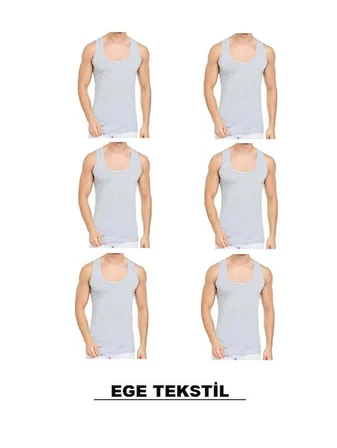 6'li Paket Erkek Iç Çamaşır Atlet Seti