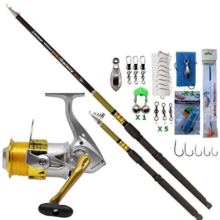 Remixon Galaxy 2.40 mt Joker 6000 Olta Takımı 40 lı set Yellow