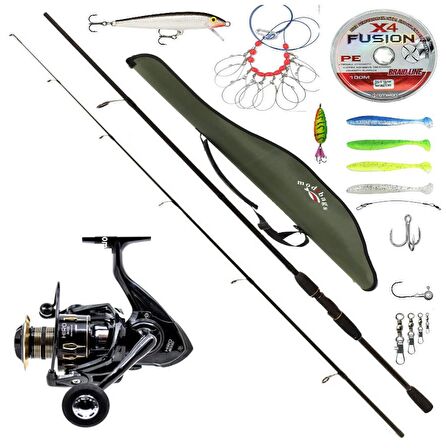 Remixon Double Black 2,10 Mt Spin - Hıro 3000 Makine Olta Seti 