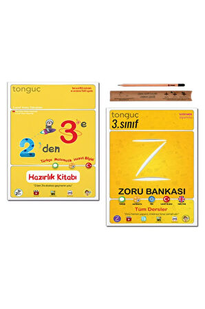 3. Sınıf 2 Den 3 e Hazırlık Tekrar Kitabı  Zoru Bankası Tüm Dersler Set 2 Kitap Komisyon