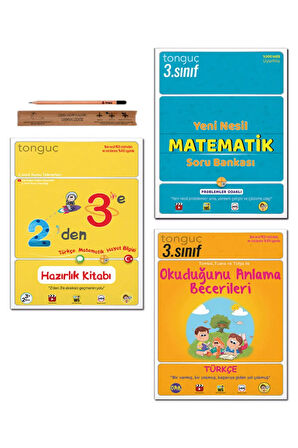 3. Sınıf 2 Den 3 E Hazırlık Tekrar Kitabı - Okuduğunu Anlama - Problemler Set 3 Kitap