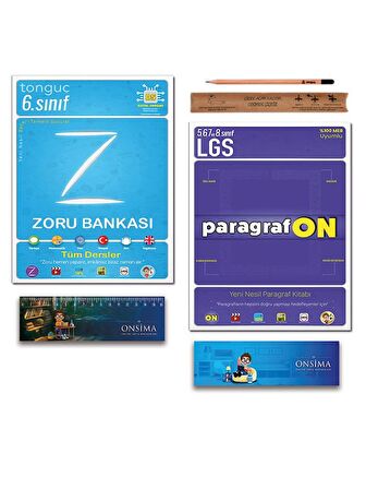6. Sınıf Zoru Bankası Tüm Dersler - Paragrafon Set 2 Kitap