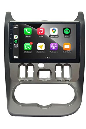 Dacia Duster Android Carplay Multimedya 2010-2013 4GB RAM + 64Gb Hafıza + 8 Çekirdek