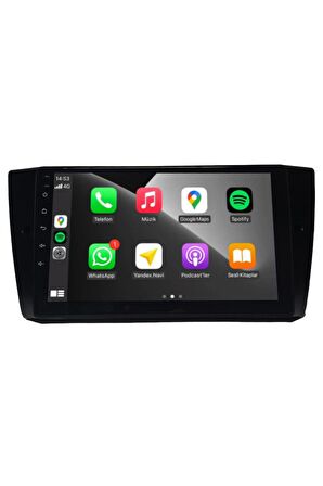 Bmw E90 E92 E93 Android Carplay Multimedya 2005-2012 4GB RAM + 64Gb Hafıza + 8 Çekirdek