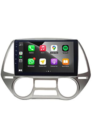 Hyundai i20 Android Carplay Multimedya 2009-2011 4GB RAM + 64Gb Hafıza + 8 Çekirdek