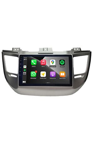 Hyundai Tucson Android Carplay Multimedya 2015-2018 4GB RAM + 64Gb Hafıza + 8 Çekirdek